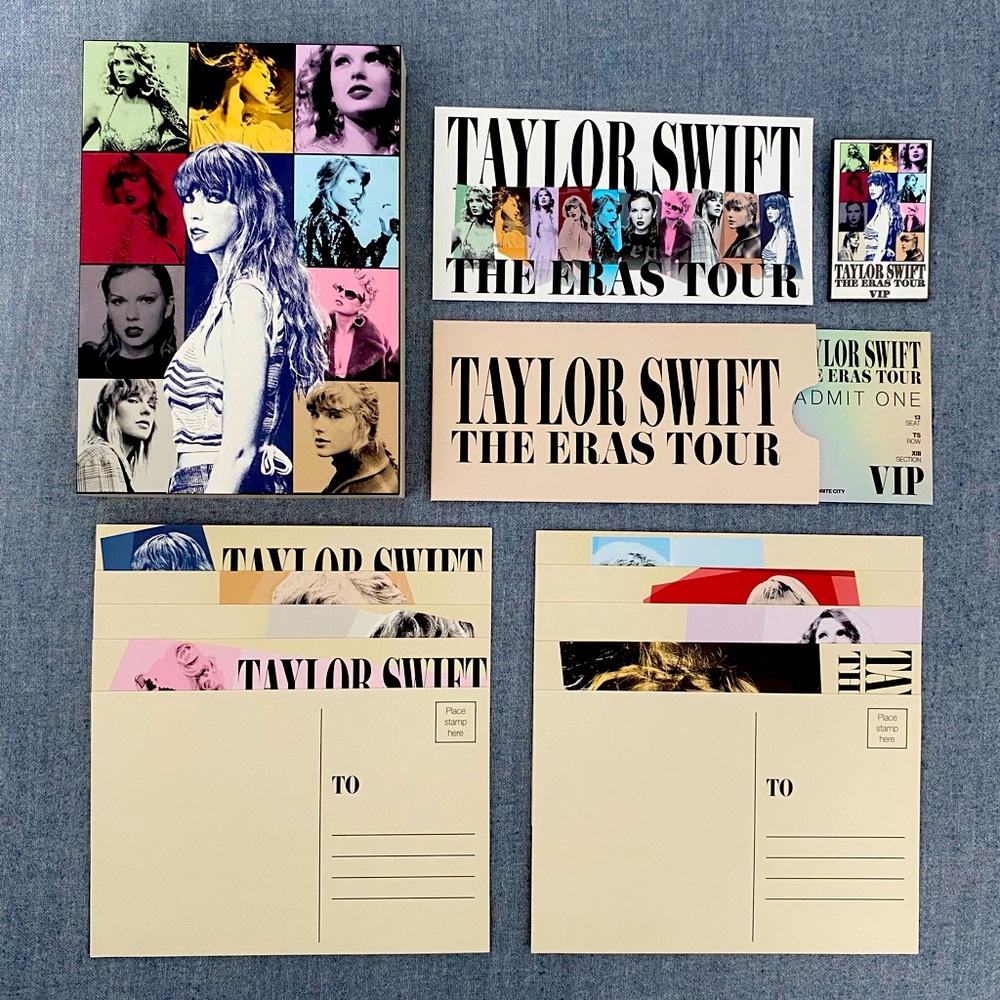 Taylor Swift The Eras Tour VIP Package Merch Box - Los Angeles COMPLETE